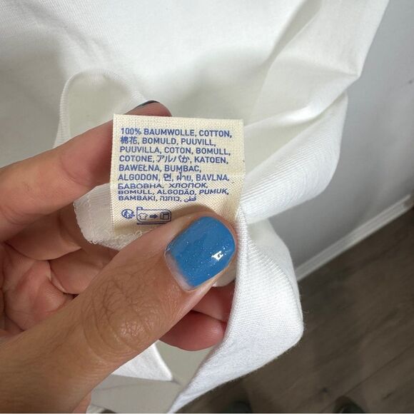 Merz B Schwanen Men’s Size XXL 215 Loopwheeled T-Shirt Classic White T-Shirt NWT - Picture 11 of 16